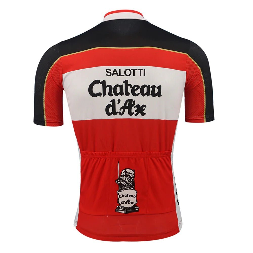 Chateau D'Ax Salotti Retro Cycling Jersey
