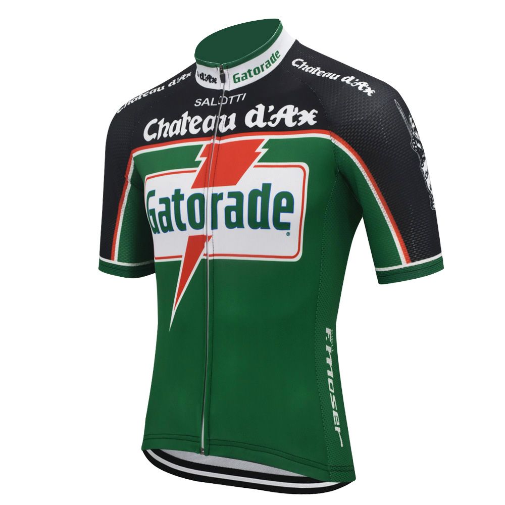 Gatorade Chateau d'Ax Retro Cycling Jersey