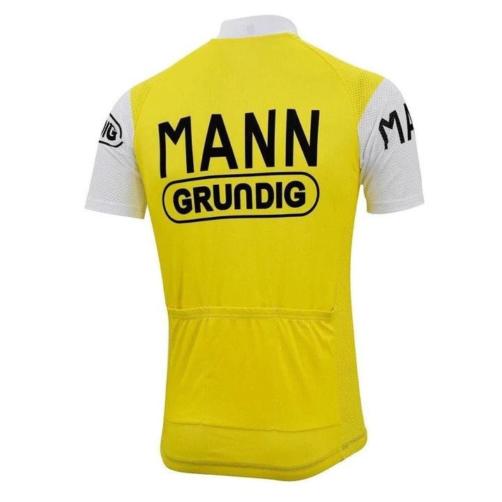 Mann Grundig retro cycling jersey