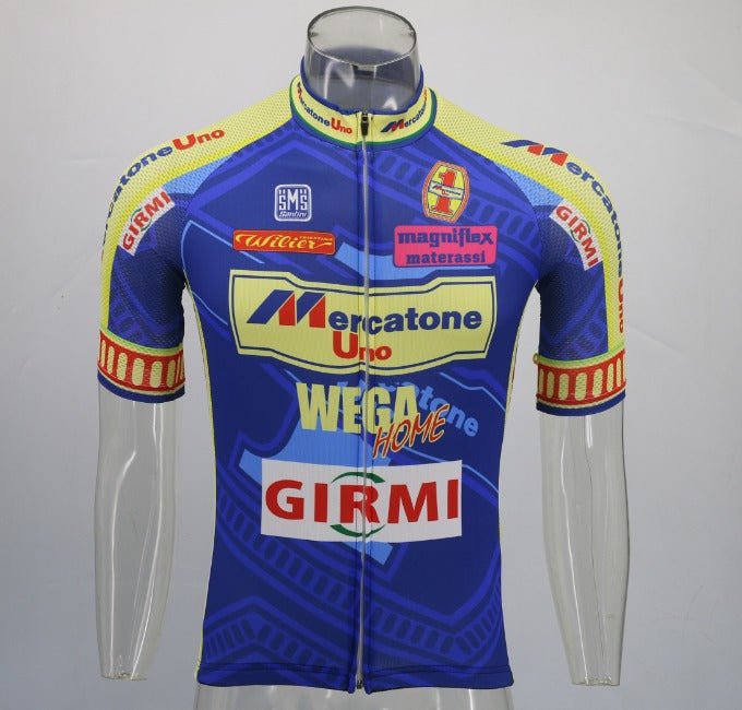 Mercatone Uno Wega Retro Cycling Jersey