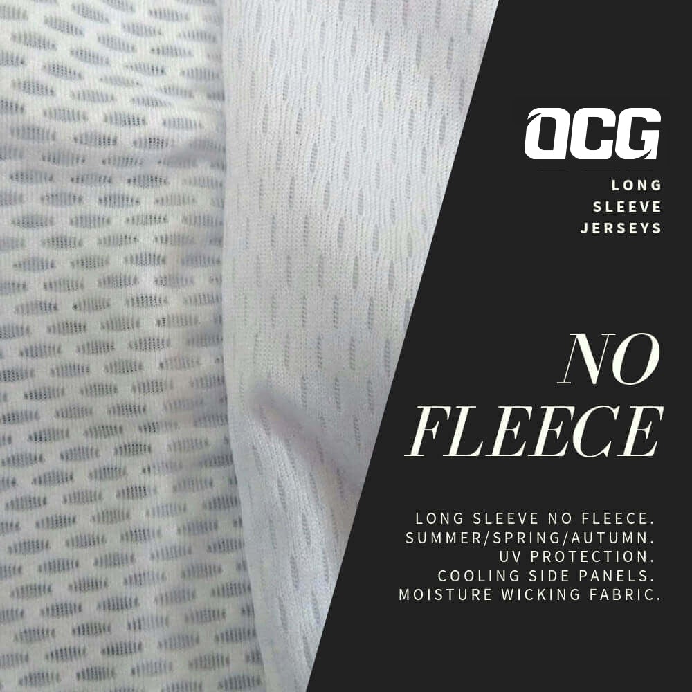 Men's Custom Pet Paws Design Personalized Long-Sleeve Cycling Jersey