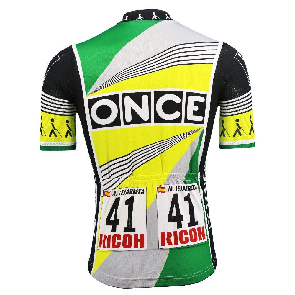 ONCE 1990 retro cycling jersey