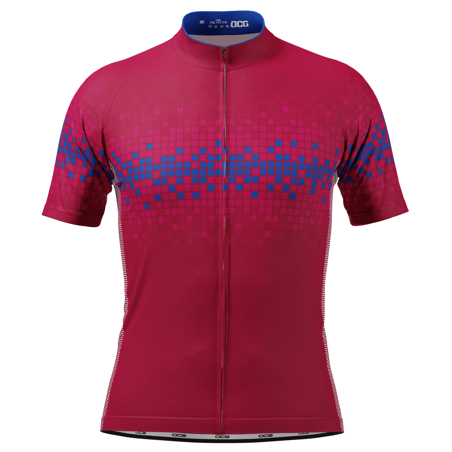 Men's Pixels Short Sleeve Cycling Jersey
