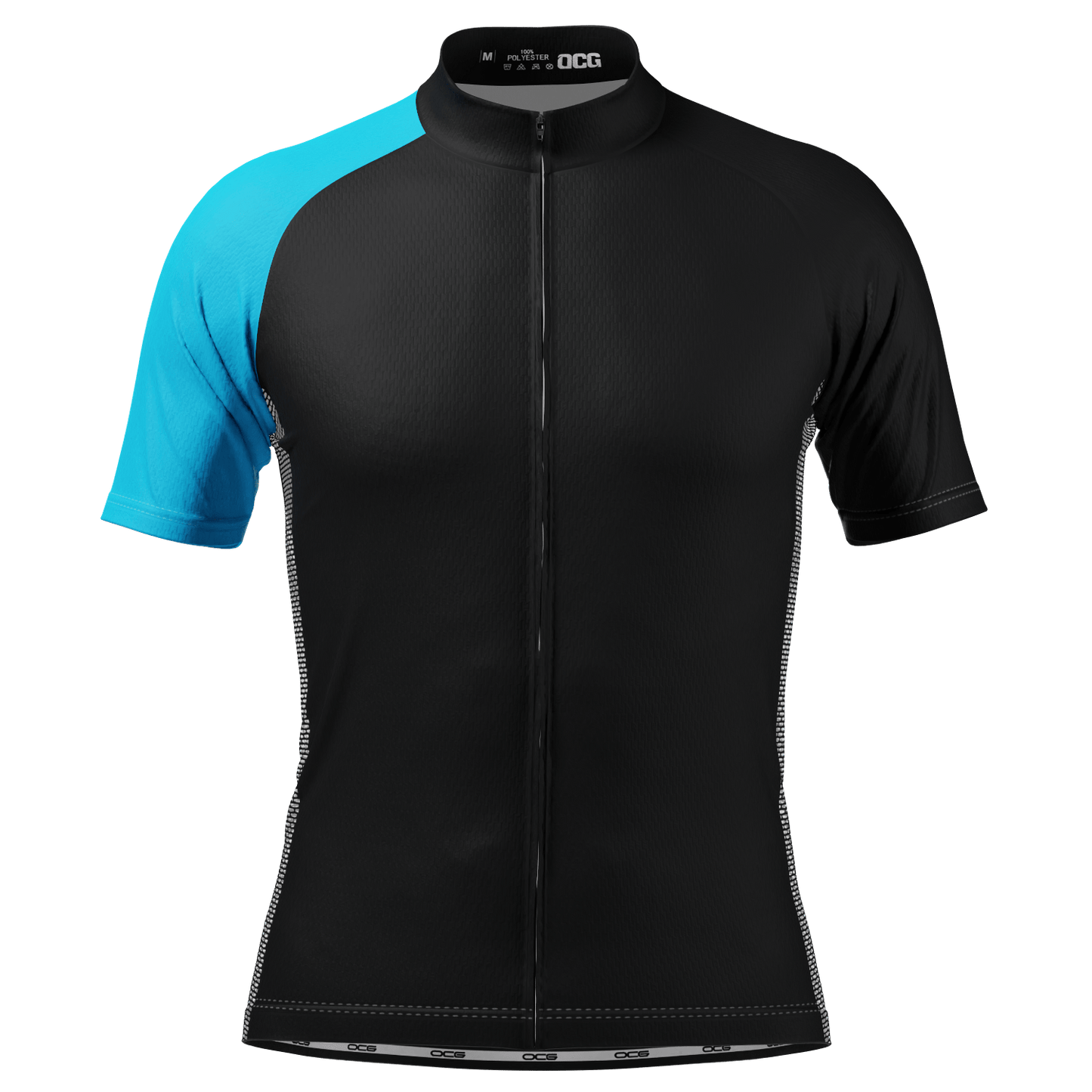 Men's Coloured Sleeve Short Sleeve Cycling Jersey