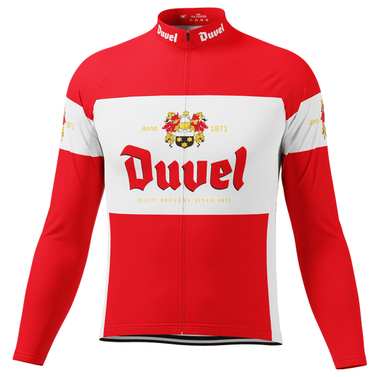 Men's Duvel Retro Long Sleeve Cycling Jersey