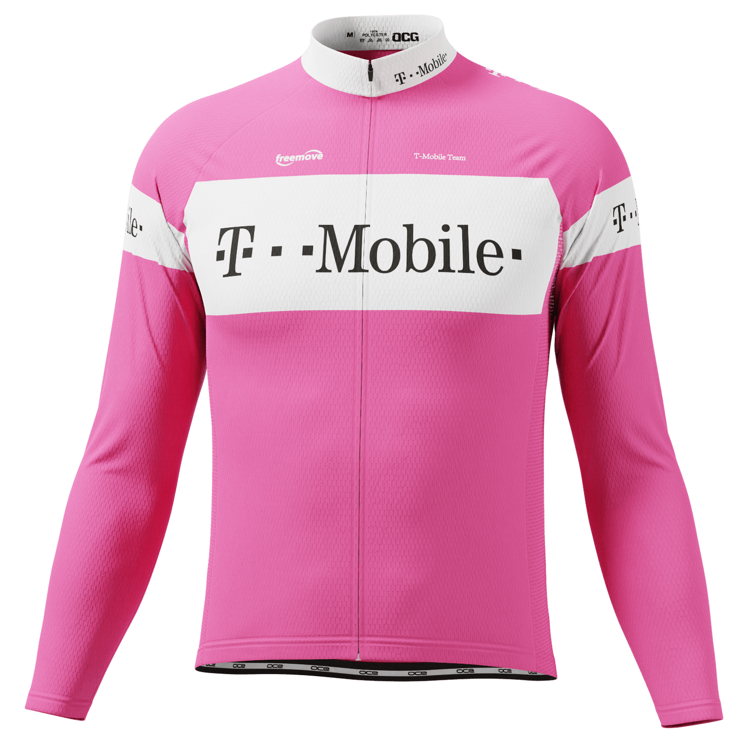 Men's Retro T-Mobile Long Sleeve Cycling Jersey