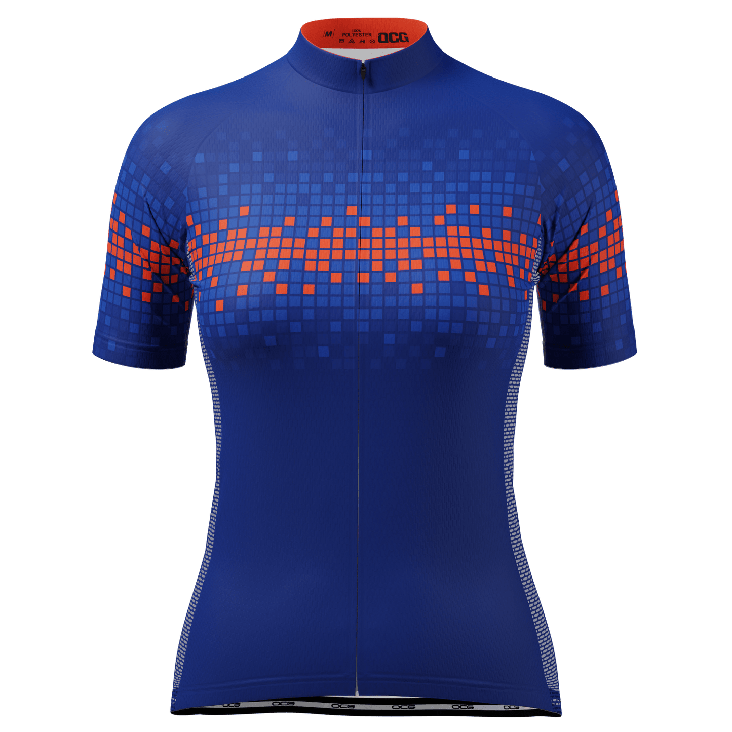 Women's Pixels Short Sleeve Cycling Jersey