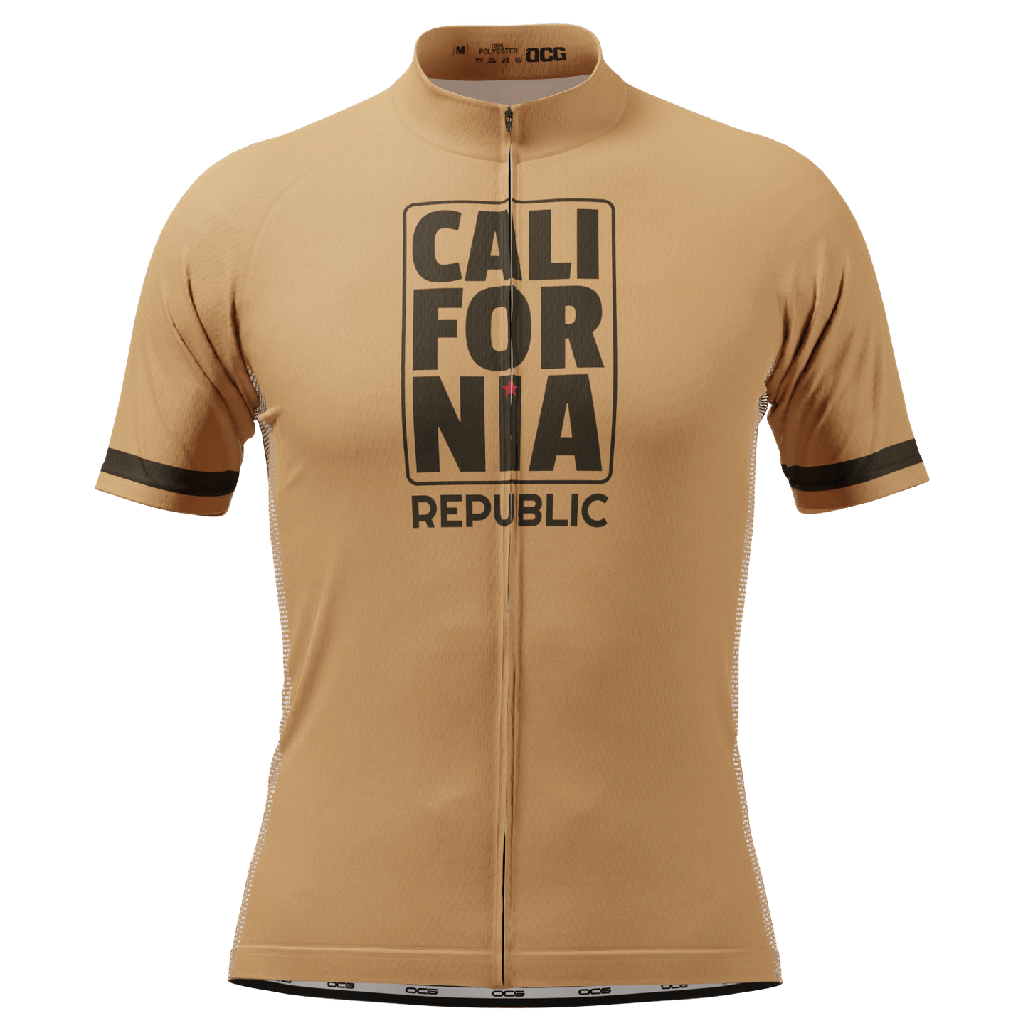 Men's California Republic Series 1 Short Sleeve Cycling Jersey