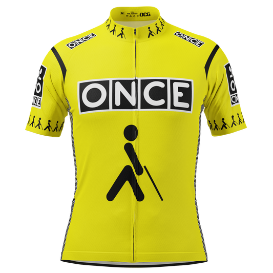 Men's Retro Solo Short Sleeve Cycling Jersey