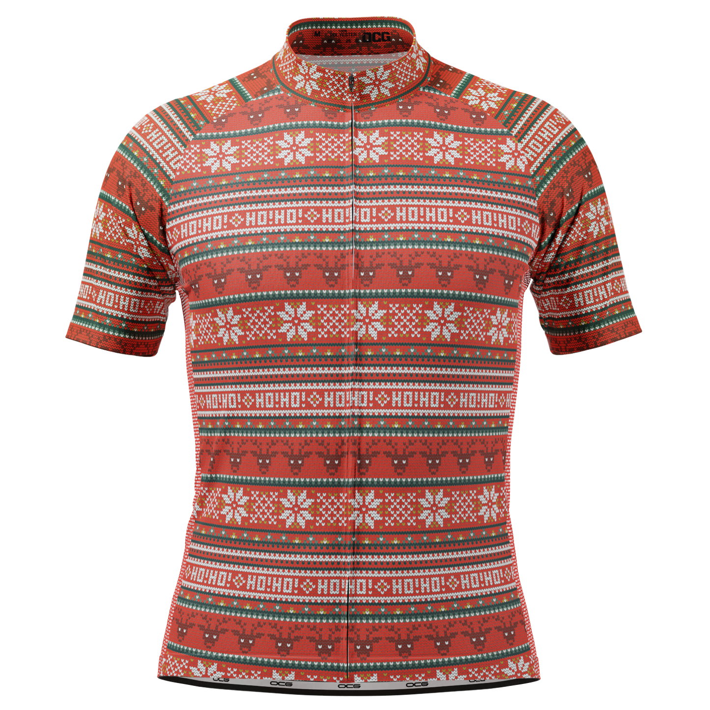 Men's Navidad Short Sleeve Cycling Jersey
