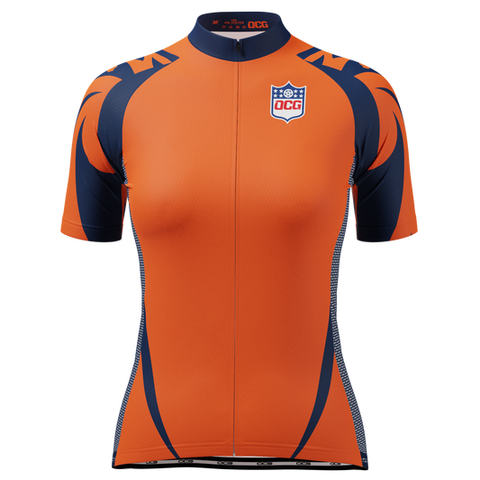Women's Denver Football Short Sleeve Cycling Jersey