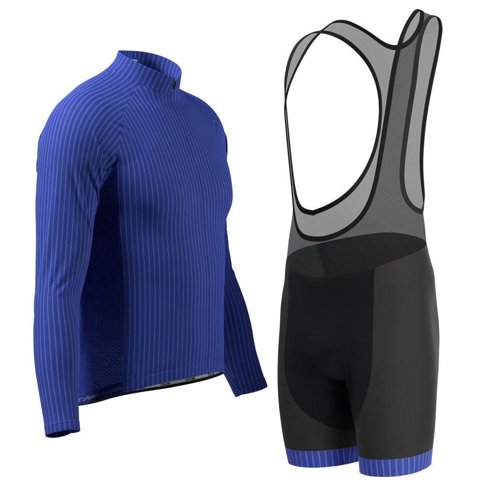 Men's Stripe Banded 2 Piece Cycling Kit
