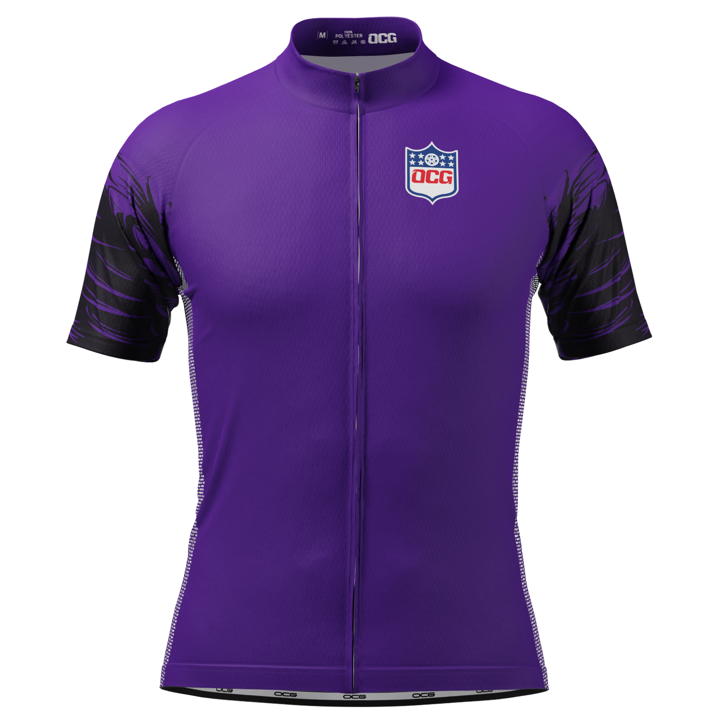 Men's Baltimore Football Short Sleeve Cycling Jersey