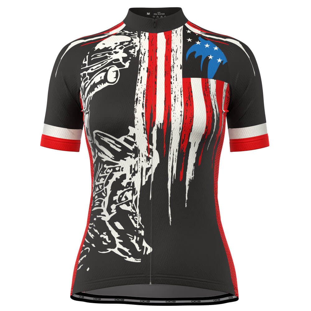 Women's Honor the Fallen Short Sleeve Cycling Jersey