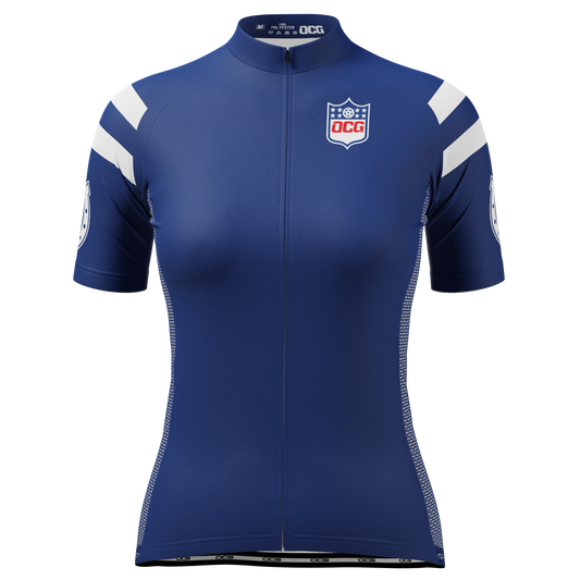 Women's Indianapolis Football Short Sleeve Cycling Jersey