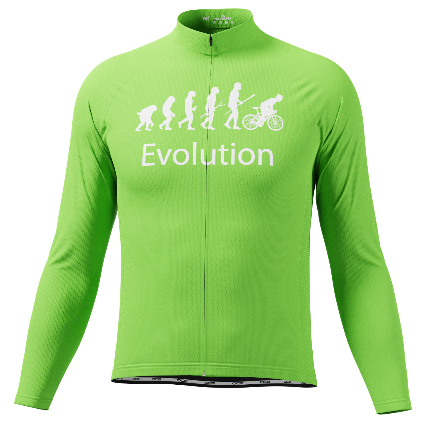 Men's Evolution of Man Long Sleeve Cycling Jersey