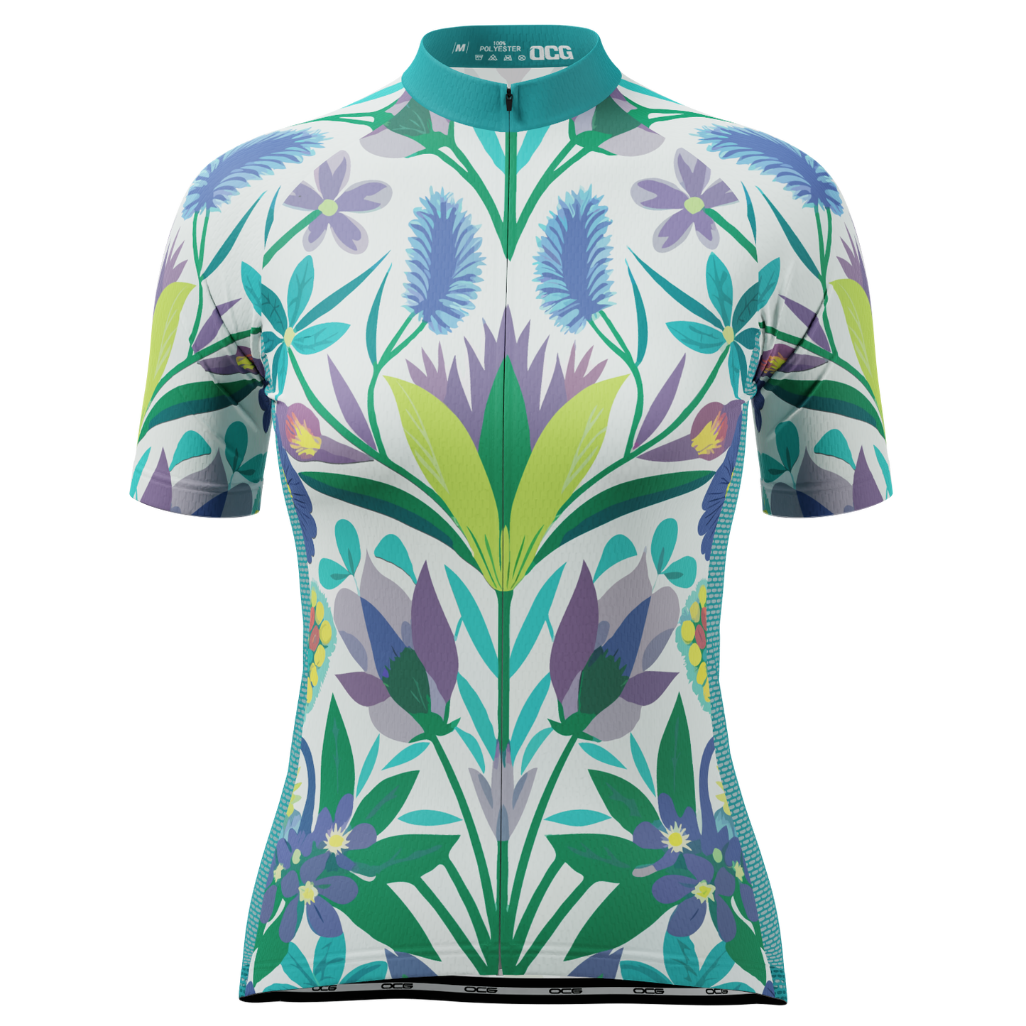 Women's Flowers From Down Under Short Sleeve Cycling Jersey