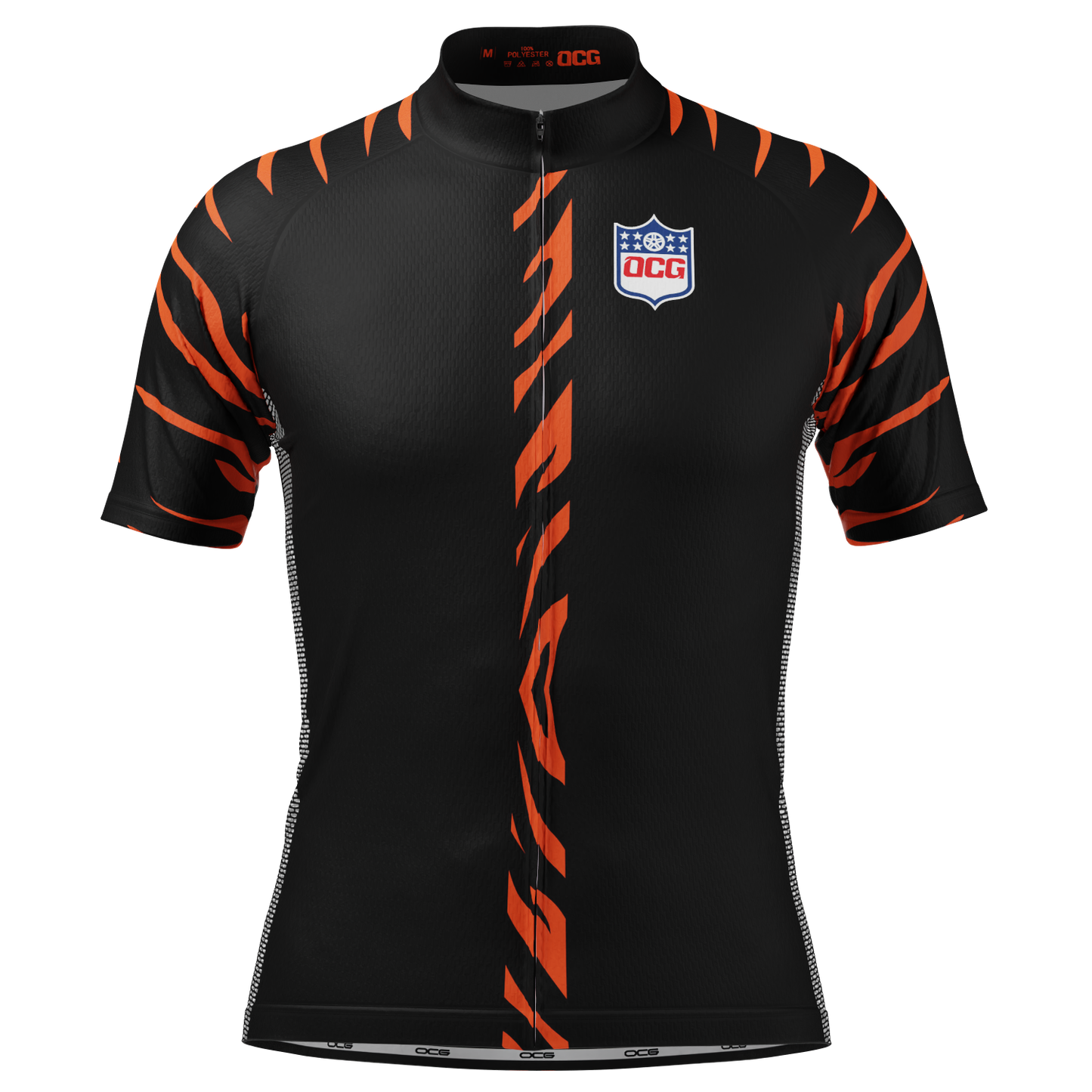 Men's Cincinnati Football Short Sleeve Cycling Jersey