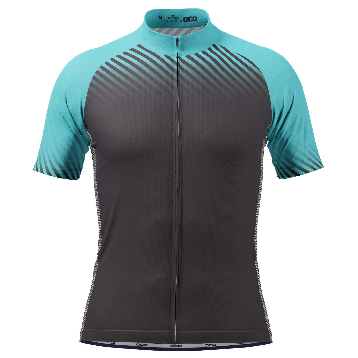 Men's Steadfast Stripes Short Sleeve Cycling Jersey