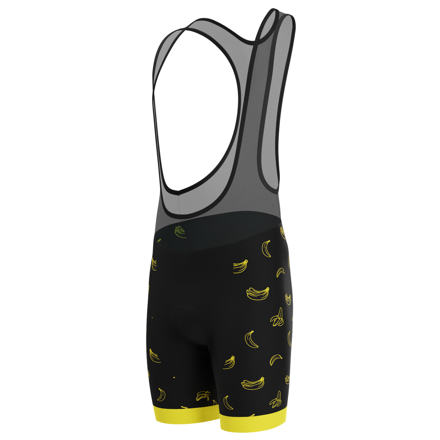 Men's Must Be Bananas Gel Padded Cycling Bib