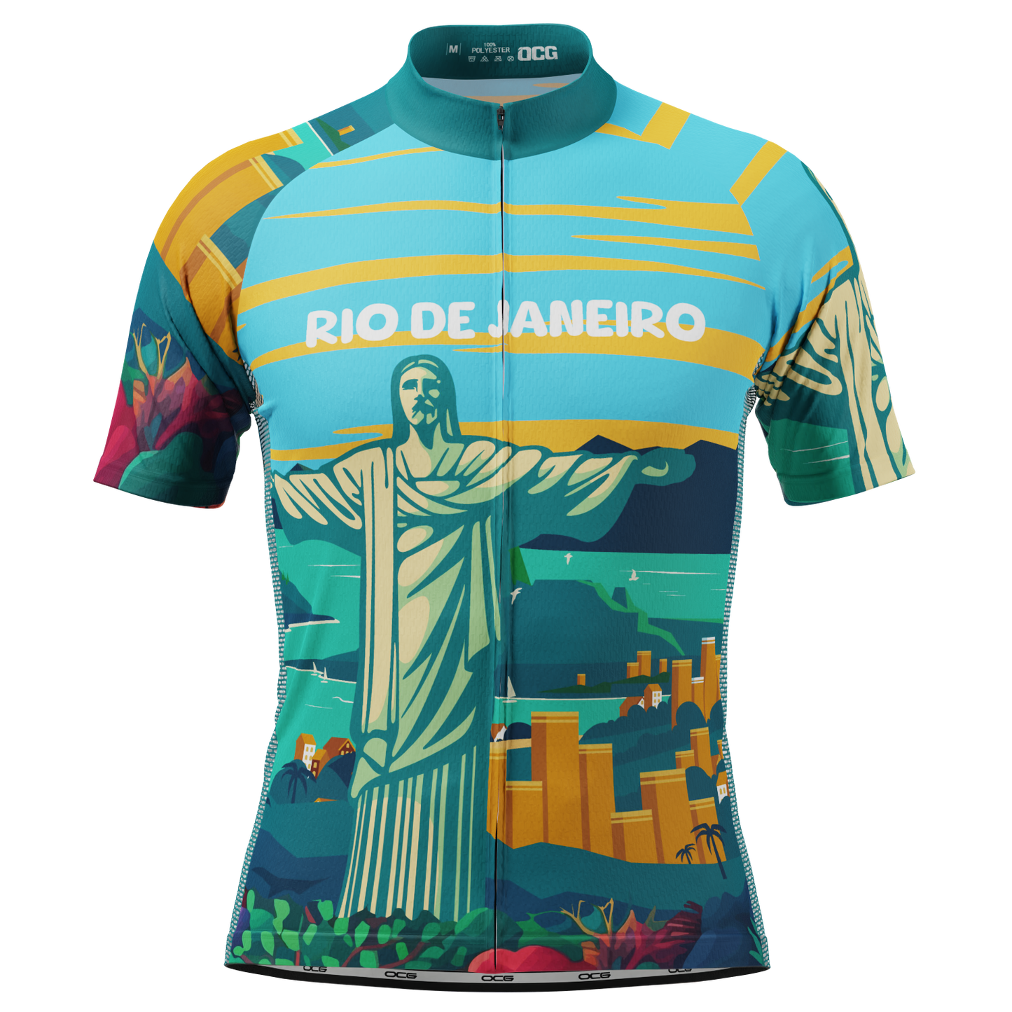 Men's Around The World - Rio de Janeiro Short Sleeve Cycling Jersey