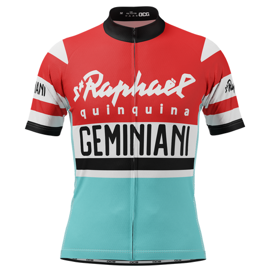 Men's St Raphael-Geminiani Retro Short Sleeve Cycling Jersey