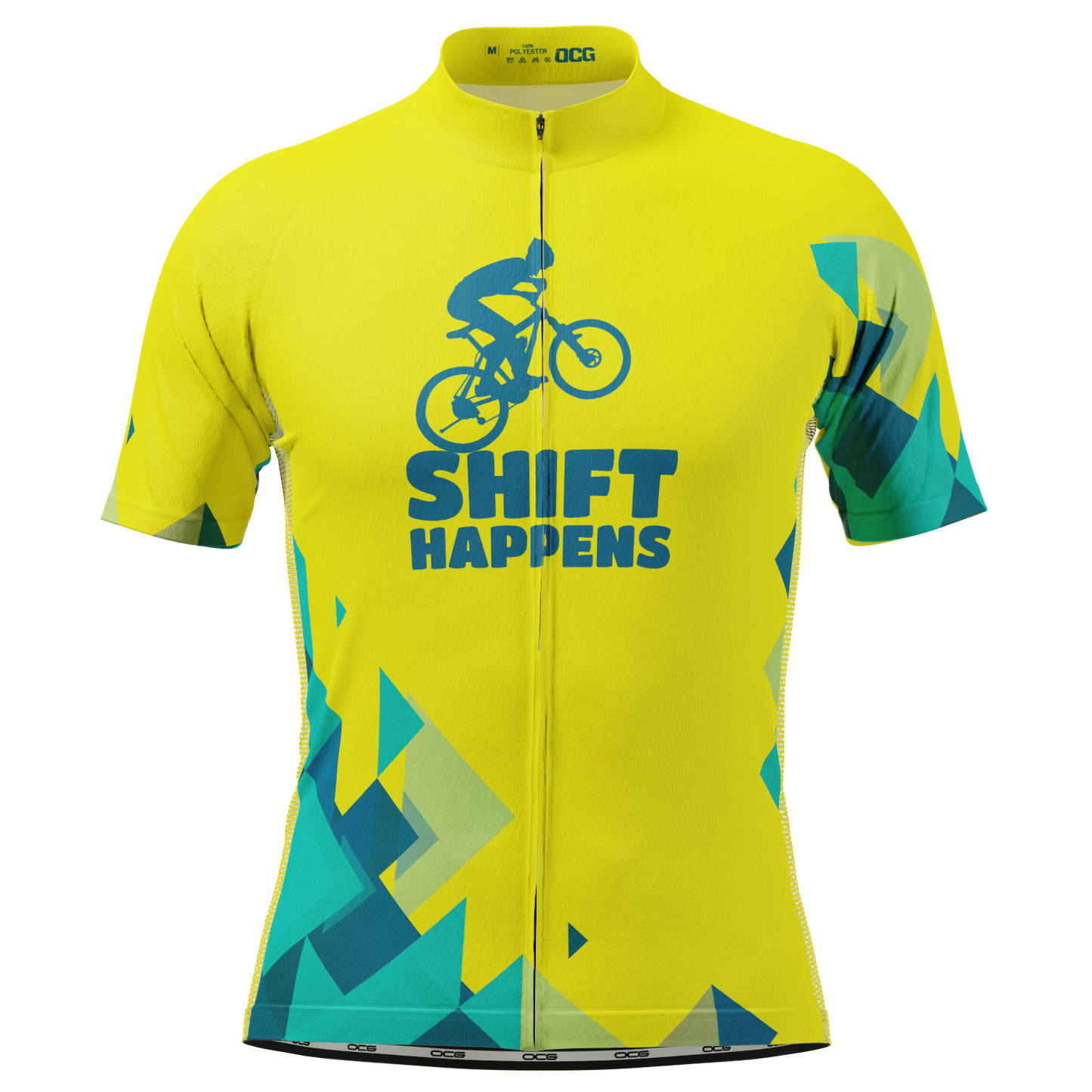 Men's Shift Happens, Embrace It In Style! Short Sleeve Cycling Jersey