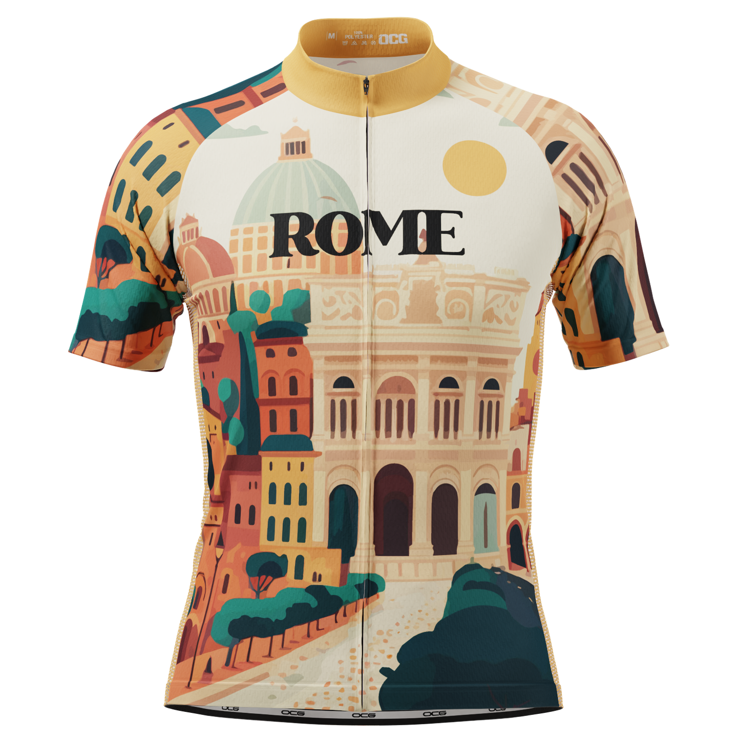Men's Around The World - Rome Short Sleeve Cycling Jersey