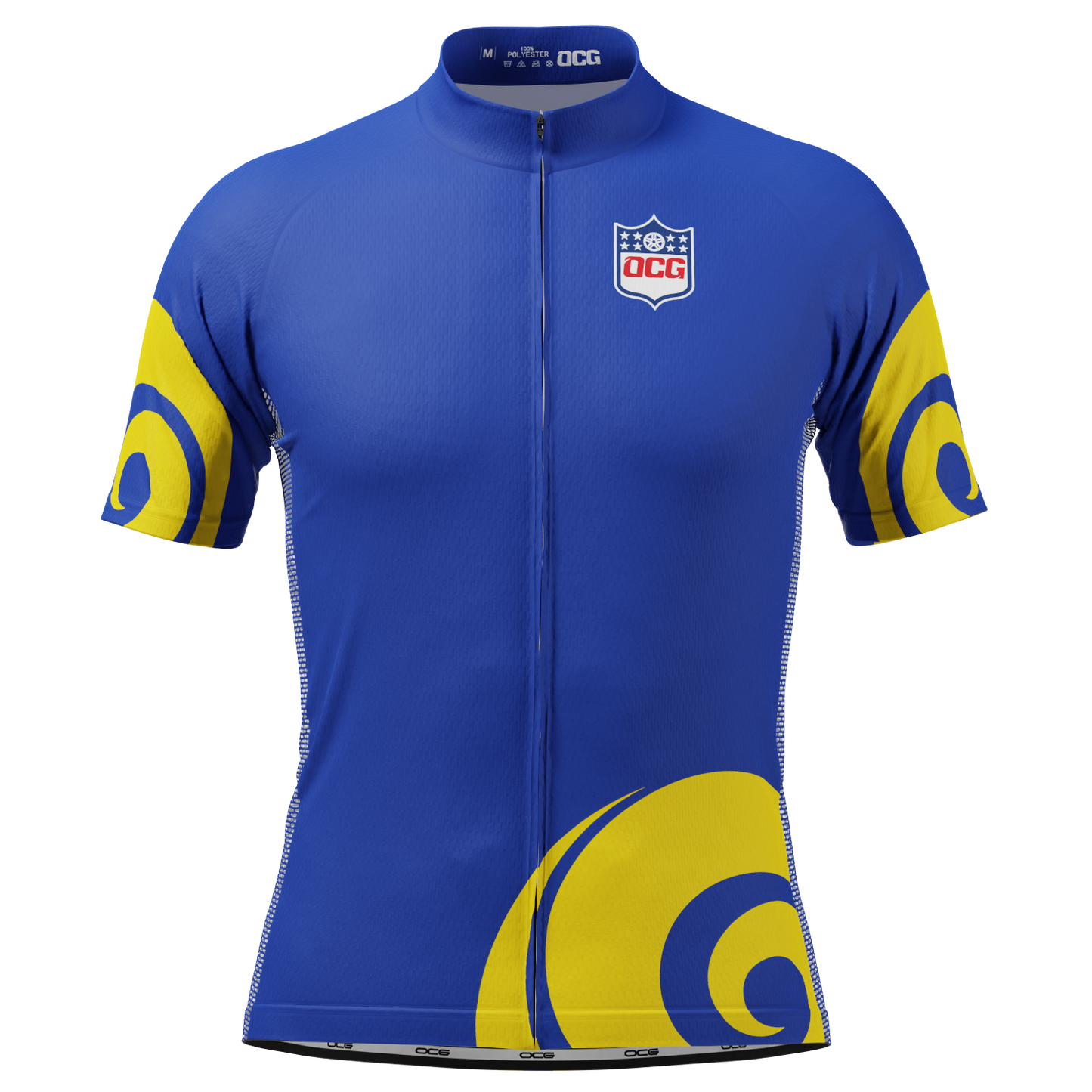 Men's Los Angeles Football Short Sleeve Cycling Jersey