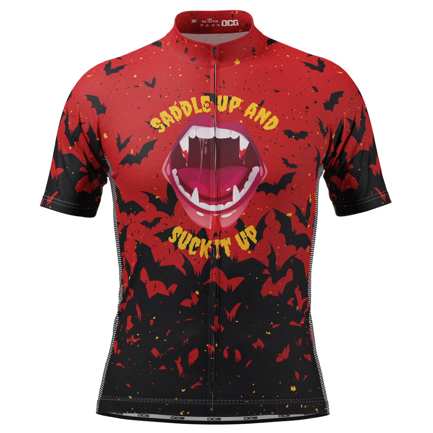 Men's Dracula Short Sleeve Cycling Jersey