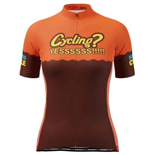 Women's Cycling? Yes! Short Sleeve Cycling Jersey