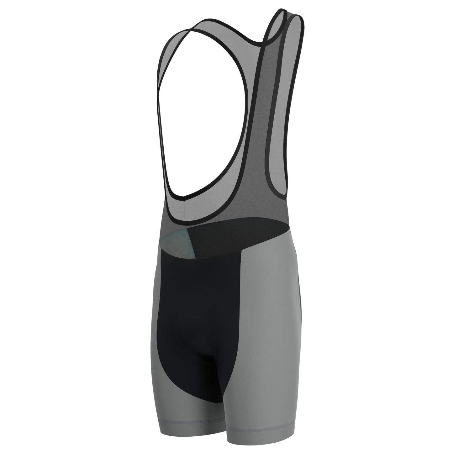 Men's OCG Plain Color Gel Padded Cycling Bib