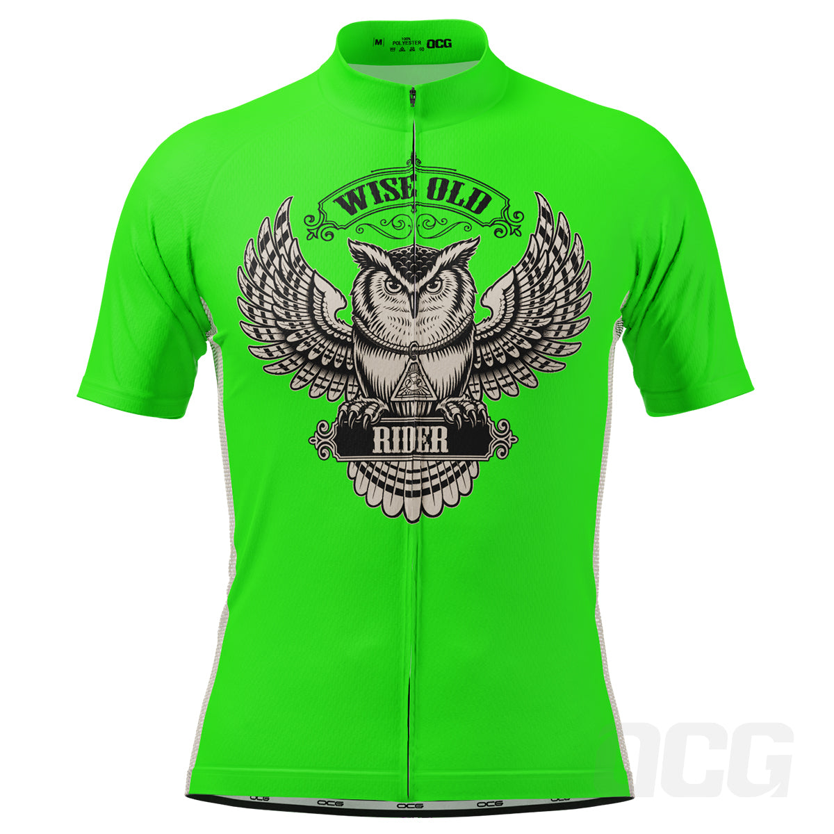 Men's Wise Old Rider Short Sleeve Cycling Jersey