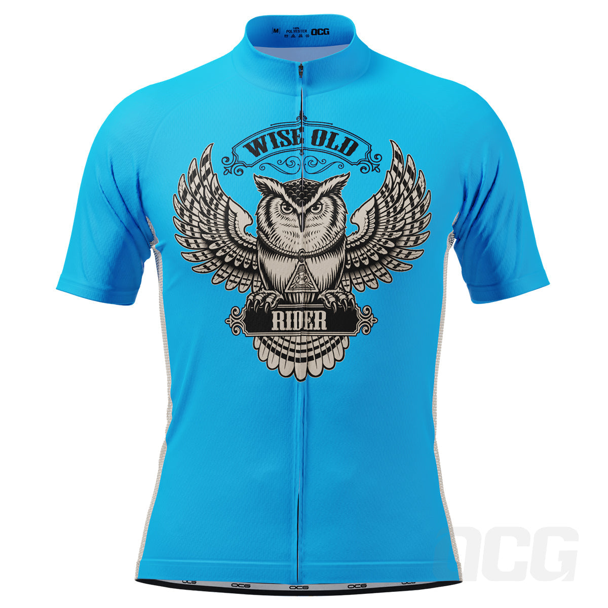 Men's Wise Old Rider Short Sleeve Cycling Jersey
