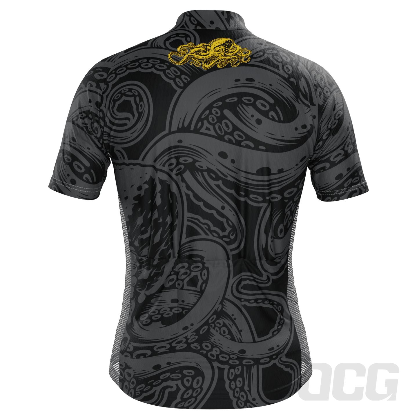 Men's The Ink Octopus Short Sleeve Cycling Jersey