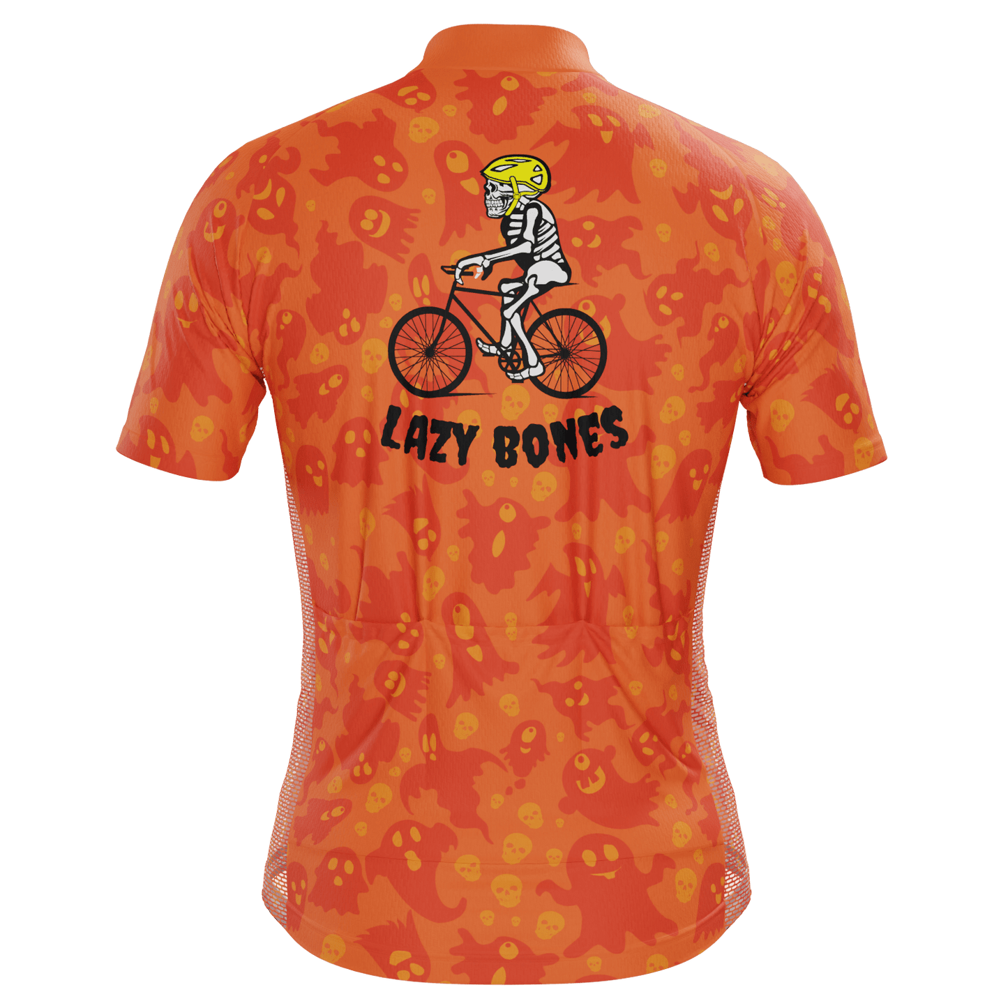 Men's Lazy Bones Short Sleeve Cycling Jersey