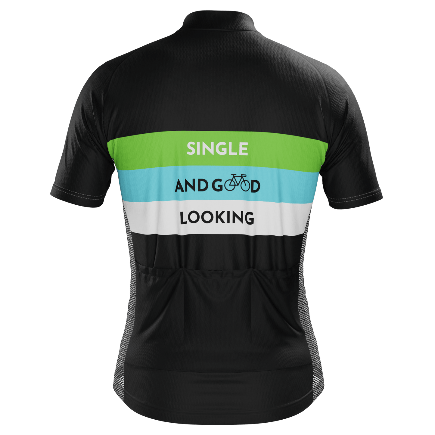 Men's Single and Good Looking Short Sleeve Cycling Jersey