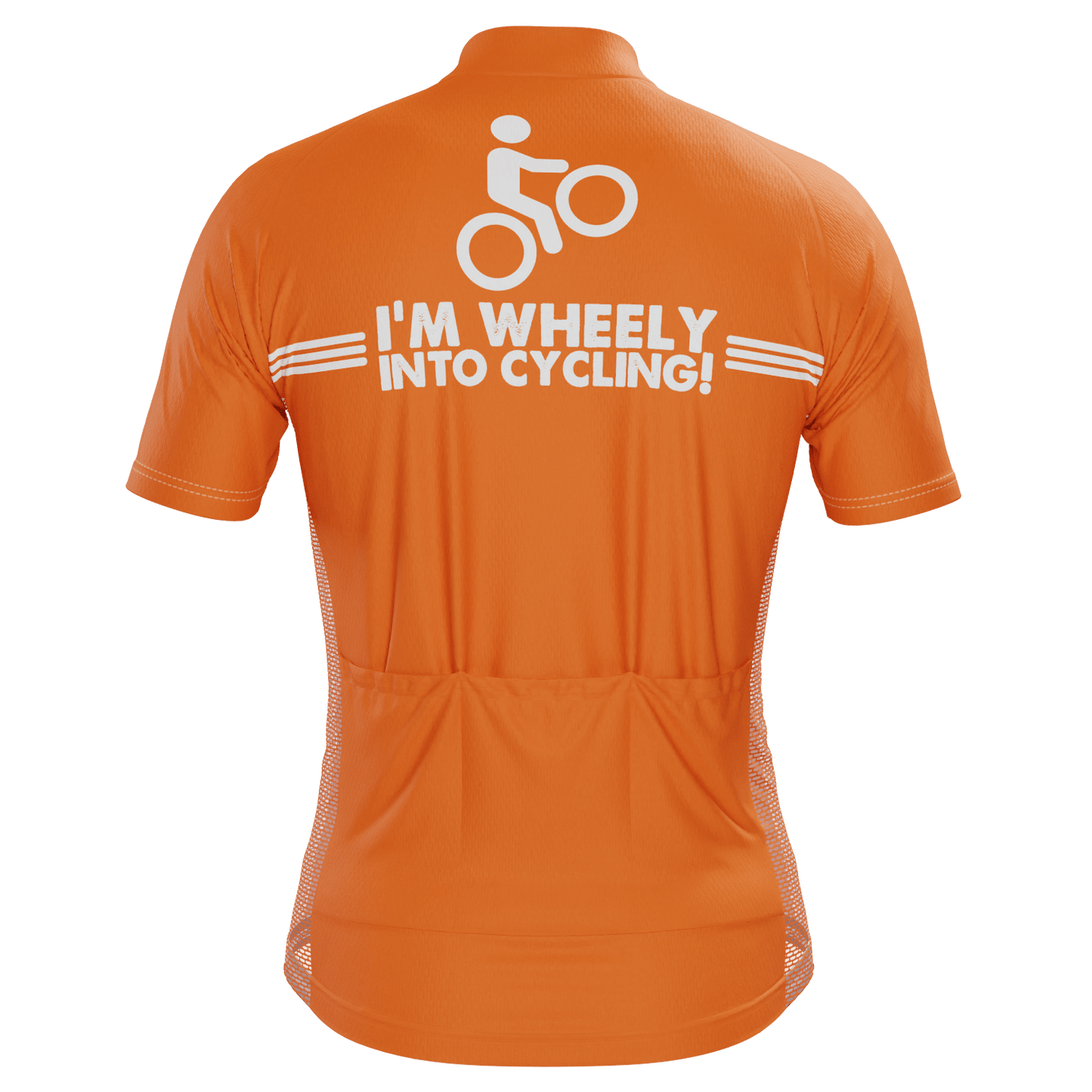 Men's I'm Wheely Into Cycling! Short Sleeve Cycling Jersey