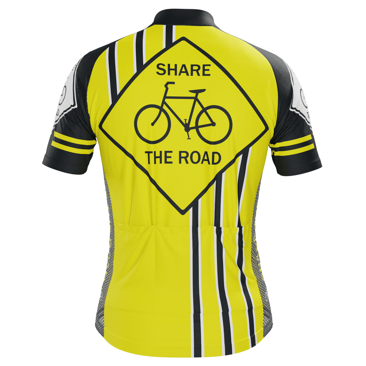 Men's Share The Road Short Sleeve Cycling Jersey