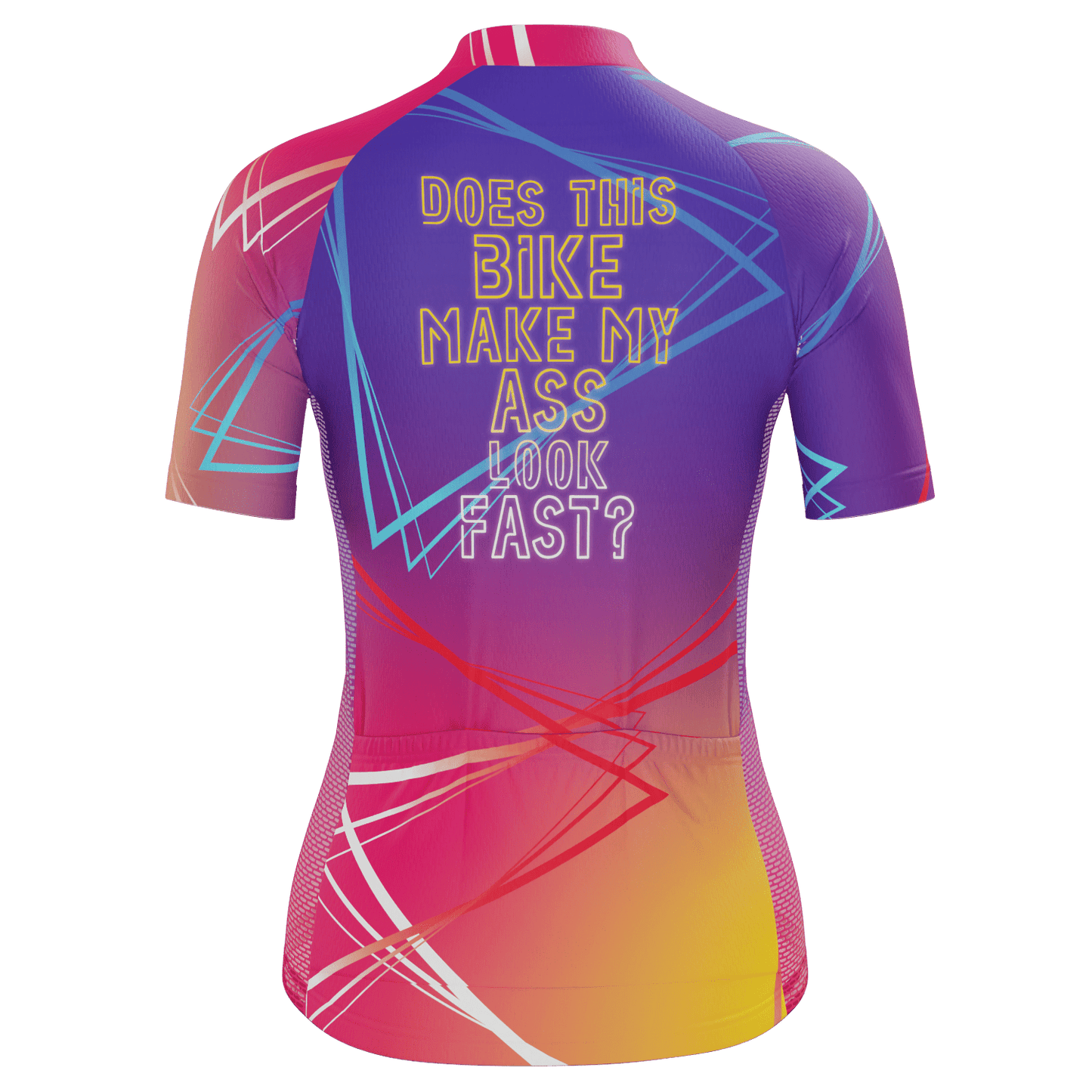 Women's Fast Ass Short Sleeve Cycling Jersey