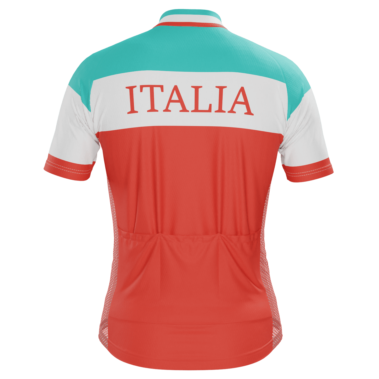 Men's Italia Flag Pro Short Sleeve Cycling Jersey