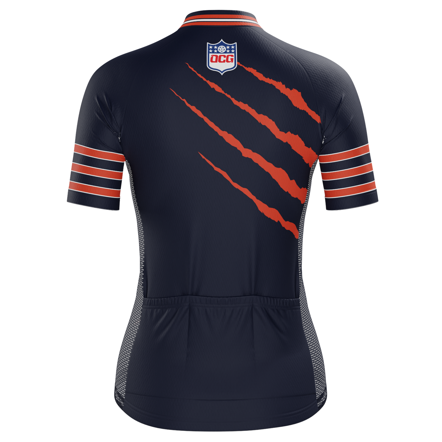 Women's Chicago Football Short Sleeve Cycling Jersey