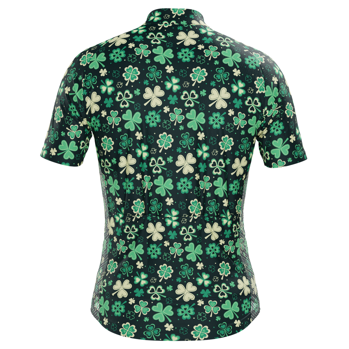 Men's Shamrocks & Clovers Short Sleeve Cycling Jersey