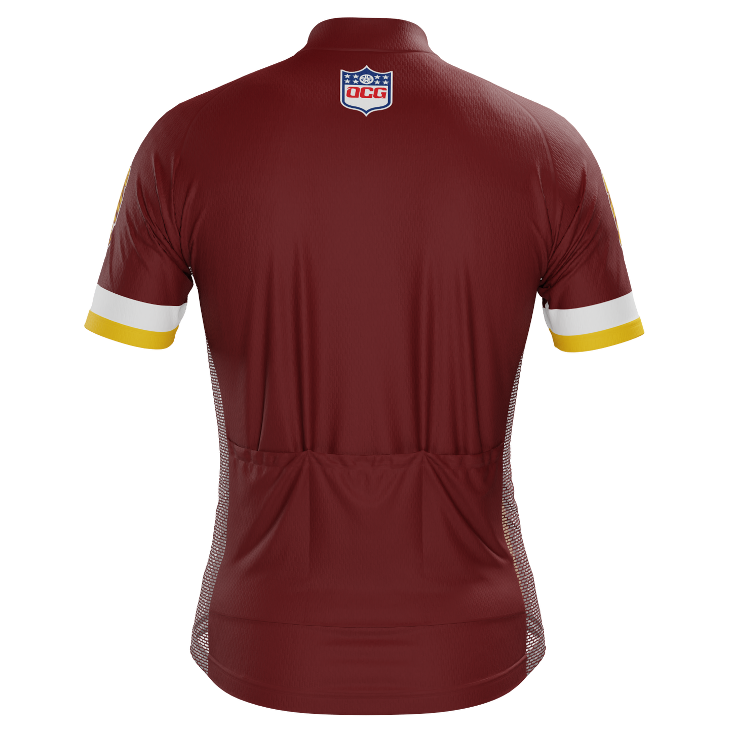 Men's Washington Football Short Sleeve Cycling Jersey