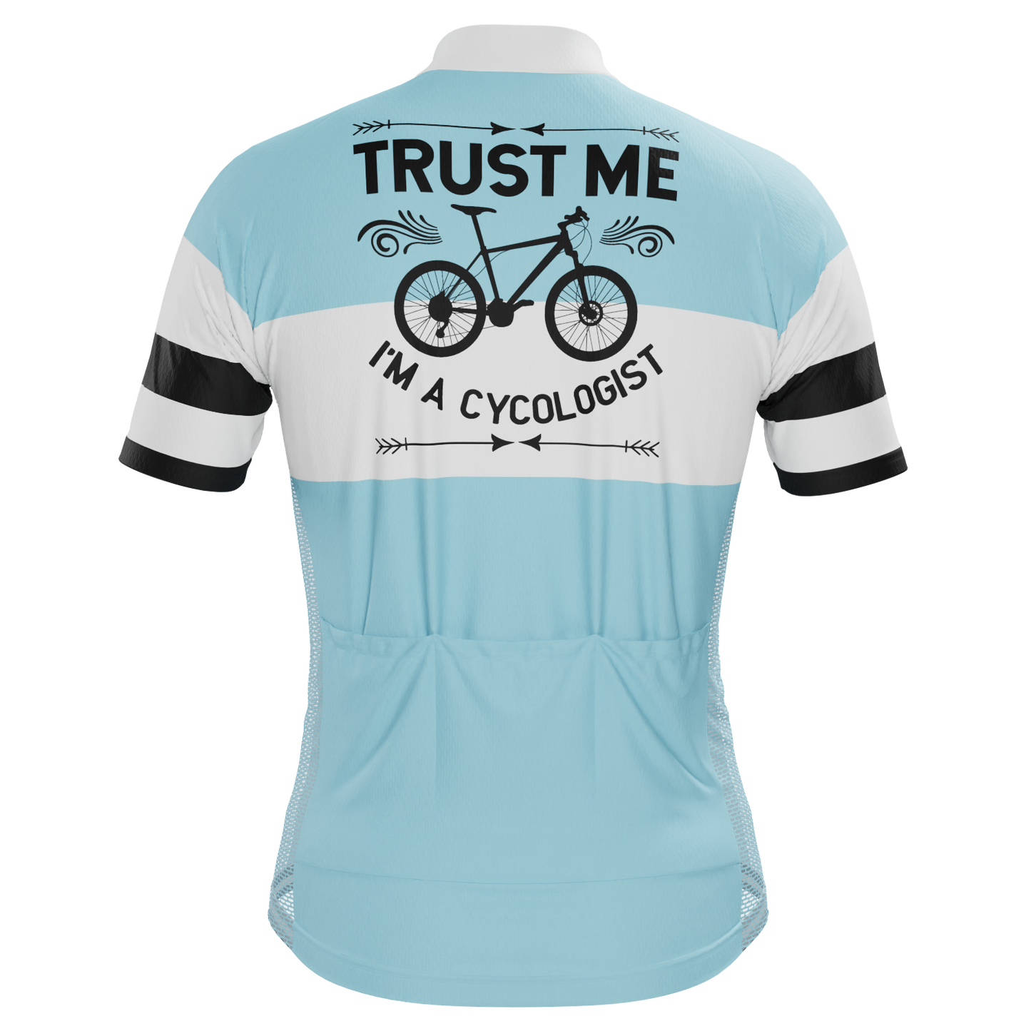 Men's Trust Me I'm a Cycologist Short Sleeve Cycling Jersey