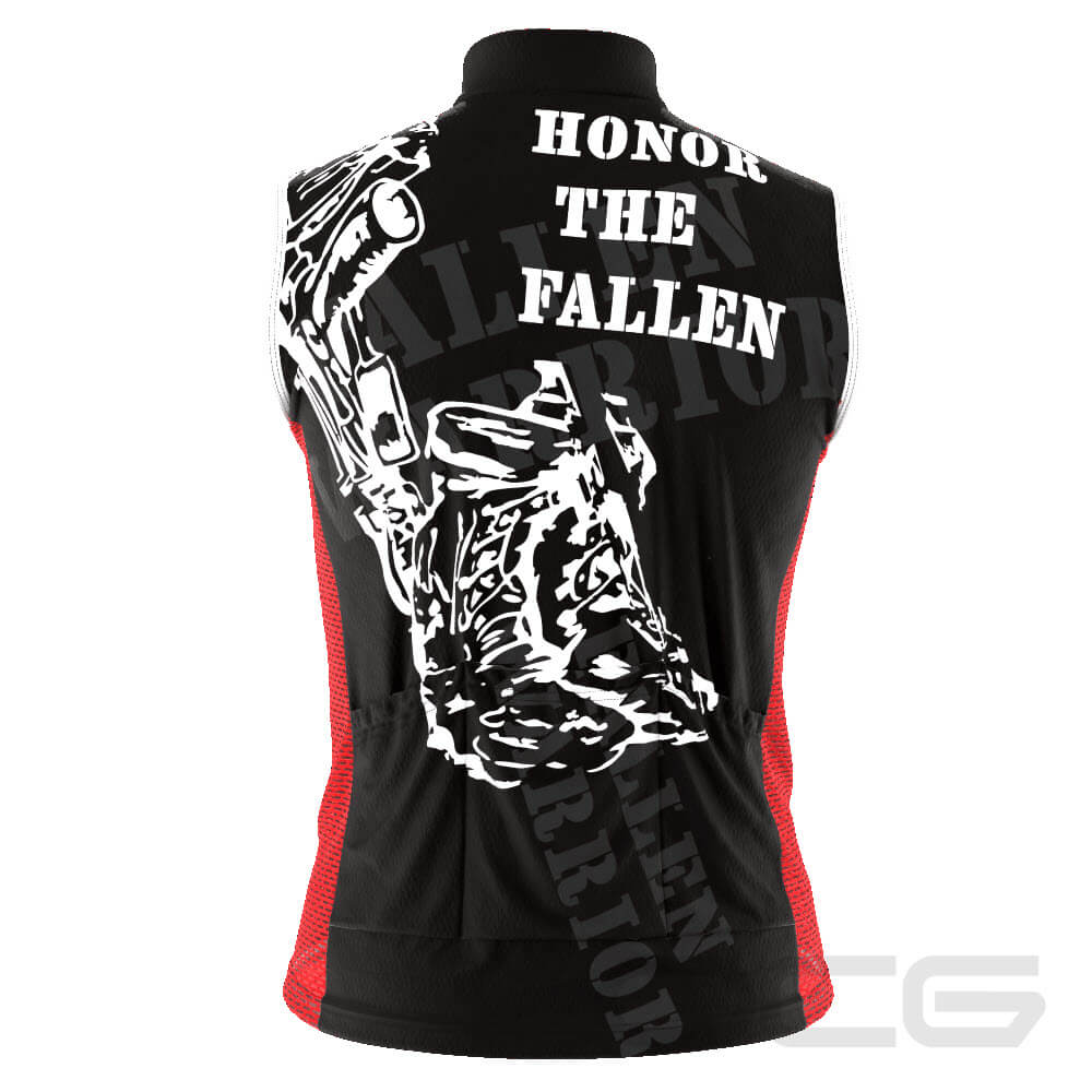 Men's Honor the Fallen Sleeveless Tech Cycling Jersey