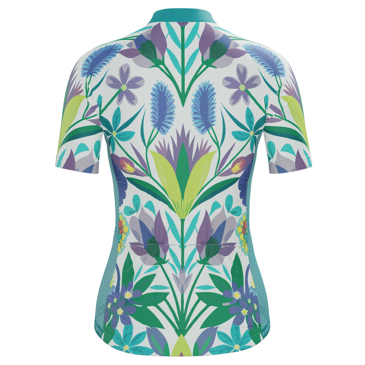 Women's Flowers From Down Under Short Sleeve Cycling Jersey