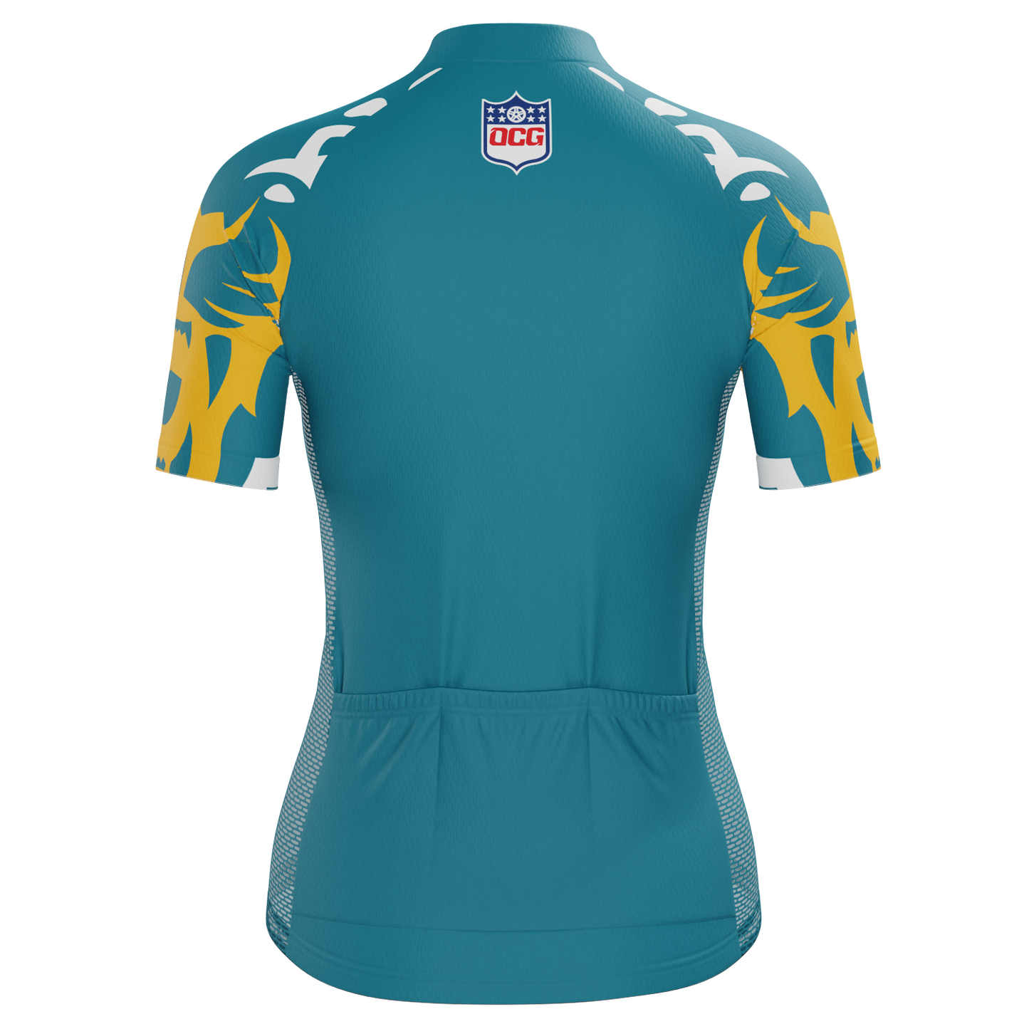 Women's Jacksonville Football Short Sleeve Cycling Jersey