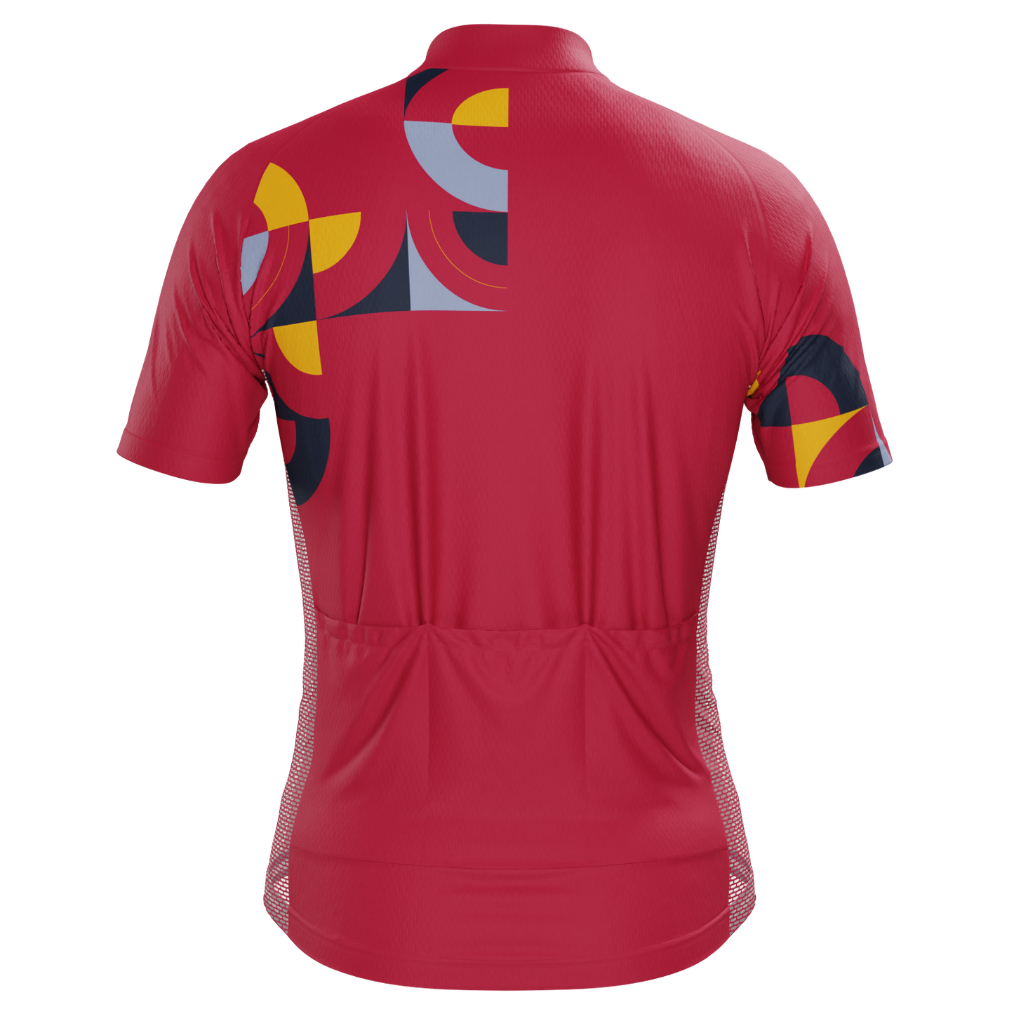 Men's Mosaic Blocks Short Sleeve Cycling Jersey
