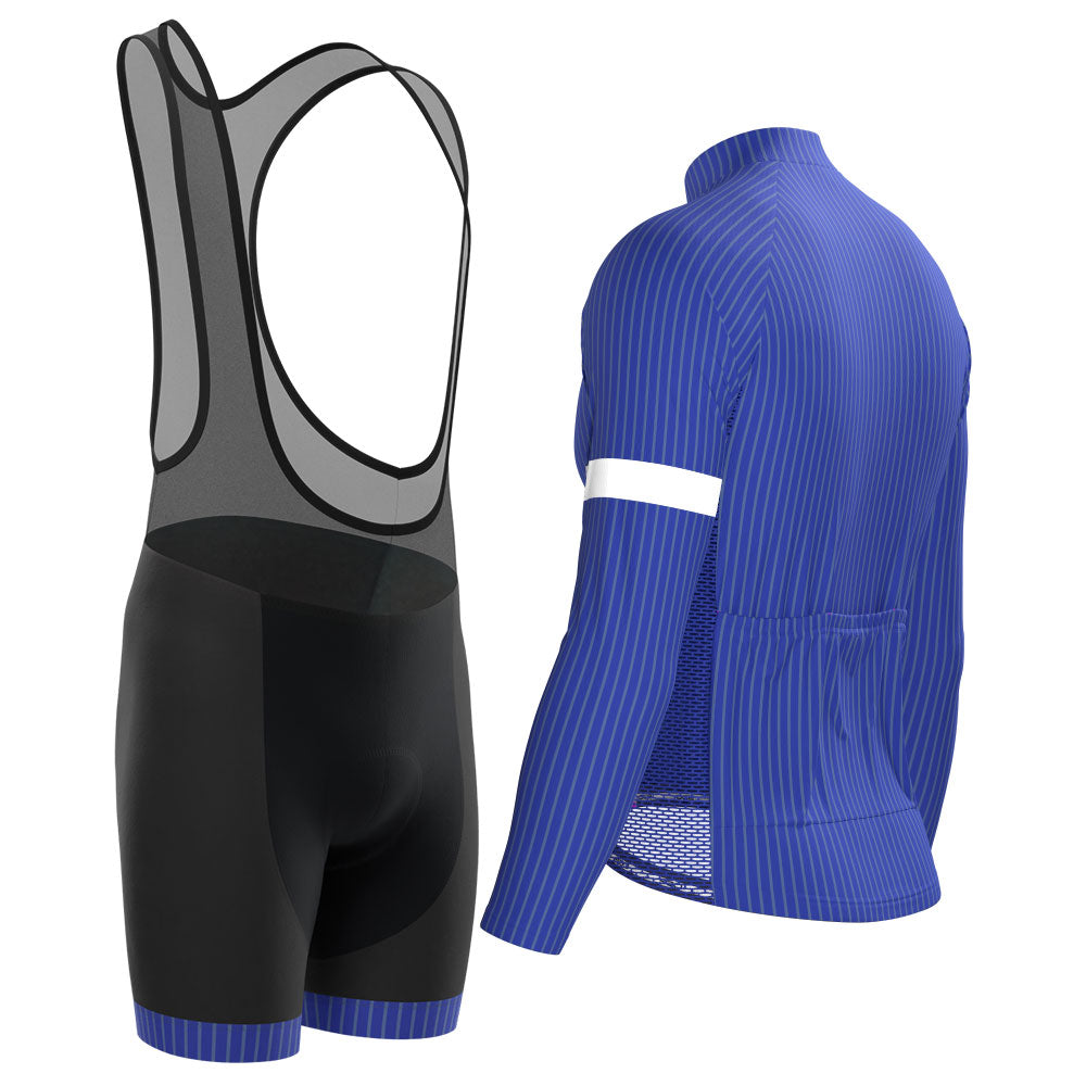 Men's Stripe Banded 2 Piece Cycling Kit